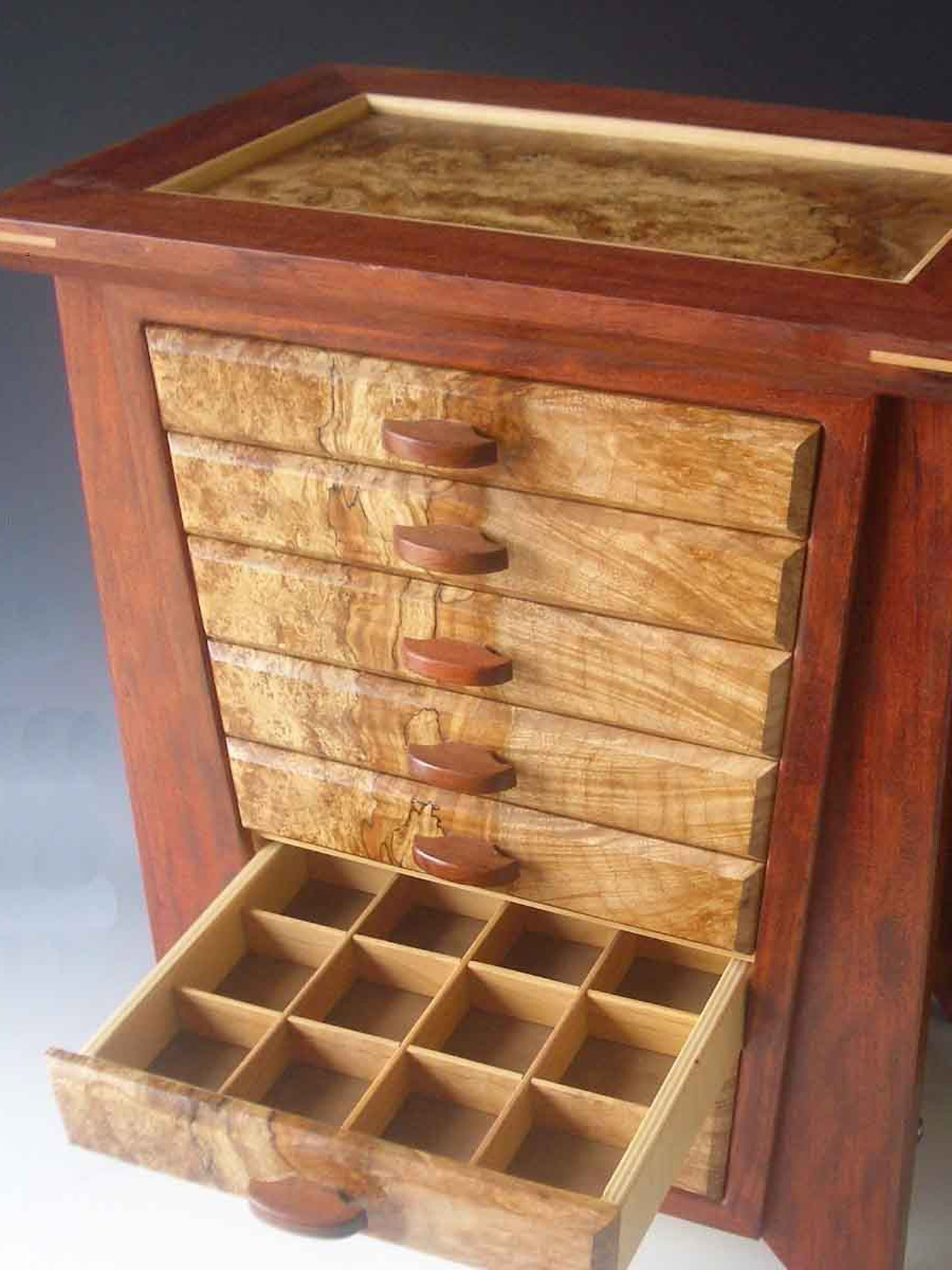 Storage for Women Jewel Organizer ITOS365 Handmade Wooden Jewelry Box/Case 